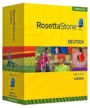 Rosetta Stone Homeschool German Level 1-3 Set including Audio Companion