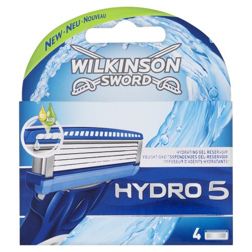 Wilkinson Sword Hydro 5 Blades Refill (Pack of 4)