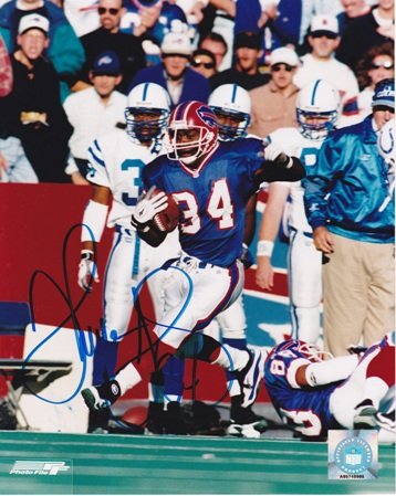 Thurman Thomas Autographed Buffalo Bills 8x10 Photo