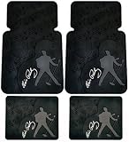 Elvis Presley Silhouette - 4 Pc Car Truck Floor Mats Set