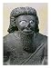 King Hadad, from the Palace at Tell-Halaf, Syria Art Giclee Poster Print by Hittite, 18x24