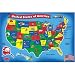 Melissa & Doug USA Map 51-Piece Floor Puzzle