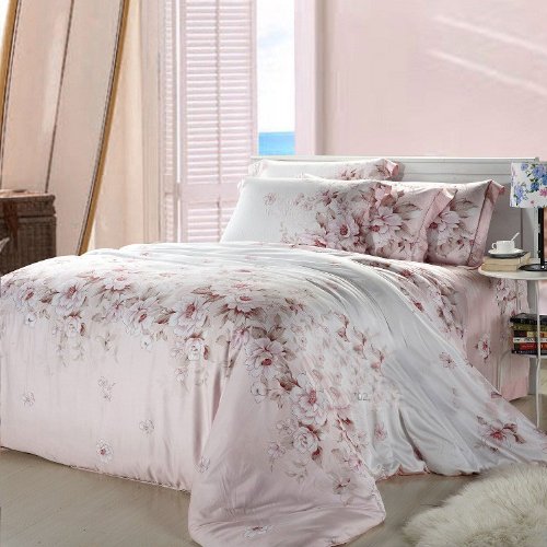 100 Tencel the best bed sheets set 4 pieces tencel sheets bedding