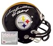 Terry Bradshaw Pittsburgh Steelers NFL Hand Signed Full Size Proline Football Helmet Inscription 4x