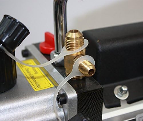 R410A R134A R22 4.8 CFM Vacuum Pump HVAC A/C Refrigerant W/4VALVE MANIFOLD GAUGE