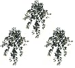 Three 32" Ivy Artificial Hanging Greenery Bushes with Berries
