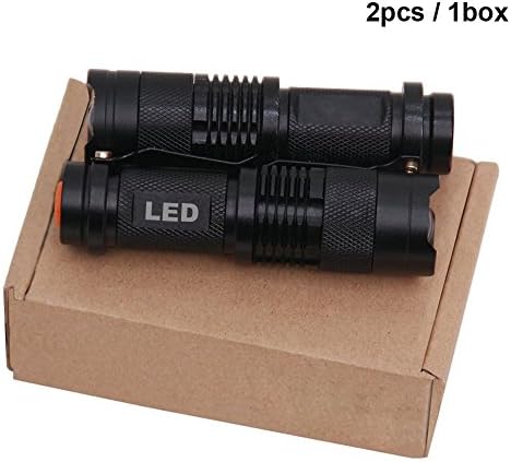 LEBONON Adjustable Focus Cree LED Flashlight Super Bright 600Lumen 3 Modes Flashlight Torch