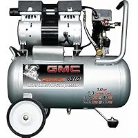 GMC SYCLONE 6310 Ultra Quiet & Oil-Free Air Compressor