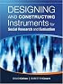 Designing and Constructing Instruments for Social Research and Evaluation (Research Methods for the Social Sciences)