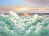 Produkt-Bild: B. Smith - Incoming Tide II Poster / Kunstdruck (80 x 60)
