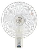 YAMAZEN 35cm壁掛扇風機リモコン WX-CH35(W) ホワイト