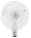 YAMAZEN 35cm壁掛扇風機リモコン WX-CH35(W) ホワイト
