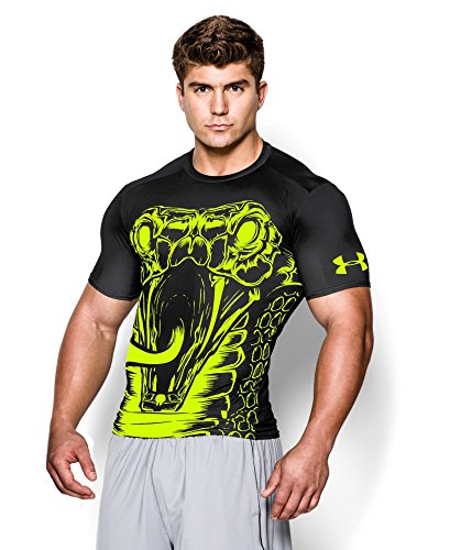 Under Armour Mens UA 100% Beast Viper Compression Shirt Large Black