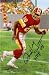 Darrell Green Autographed/Hand Signed Goal Line Art Card with HOF 08