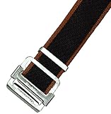 ワークタイム(work time) カラーソフトベルト スライドタイプ 48mm ブラウン PNB-148 BR