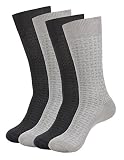 Balenzia Pack of 4 Premium Mercerized Cotton Socks (Grey RS.299.00 (56.00% Off) - Amazon