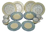 16 piece Dinner Set. Better Homes and Gardens Collection. (Country Inn Design)