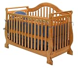 Stork Craft Meaghan Crib in Oak