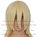 NEW Fashion HOT sexy Platinum Blonde Straight Anime cosplay wigs party Masquerade girls 30cm