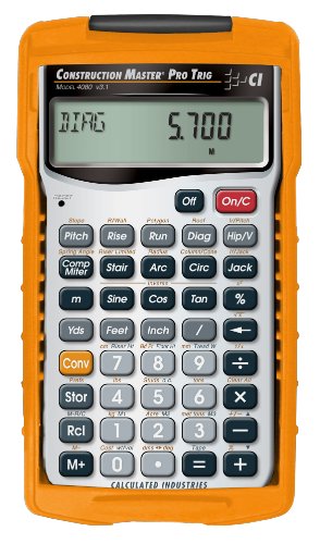 Calculated Industries 4080 Construction Master Pro Trigonometric Calculator