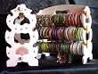 BangleEmpoirum! Indian BANGLE STAND Bracelet Display Rack with glitter, baby pink.