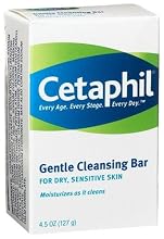 Cetaphil Gentle Cleansing Bar, 4.5-Ounce Bar (Pack of 6)