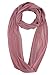 Pink Sheer Metallic Infinity Scarf