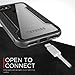 X-Doria iPhone 7 Case, Defense Shield Series - Military Grade Drop Tested, Anodized Aluminum, TPU, and Polycarbonate Protective Case for Apple iPhone 7, [Silver]