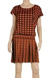 PLEATED BOTTOM DRESS