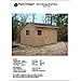 10' X 12' Saltbox Style Storage Shed Project Plans - Design #71012