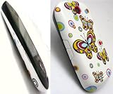 EMARTBUY WHITE BUTTERFLY BACK COVER/CASE FOR SAMSUNG S3650 GENIO TOUCH