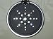 1 Rope Chain Scalar Energy Pendant with Zircon Gem Stone Crystals Sequence Clasp Ring