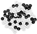 Blumenthal Lansing Favorite Findings Basic Mini Buttons, 75/Pkg, Black and White