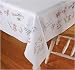 Christmas Expressions Tablecloth Stamped Embroidery (52