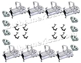 Par 64 Cans, Osram 1000w Par64 Narrow Spot Lamps, O - Clamps ( L555 ) - B000N4Z7JC