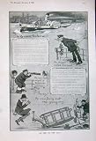 1905 FERRY SHIP CAPTAIN WHEEL GANGWAY TELESCOPE L.C.C