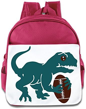 School Bag Cute Dinosaur Play Football Children Backpacks Cute Pink Bags