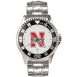 Nebraska Cornhuskers Competitor ''Game Day Steel'' Watch