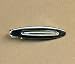 Oval Alligator Hair Clip