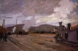 Claude Monet (Gare d'Argenteuil) Art Poster Print - 11