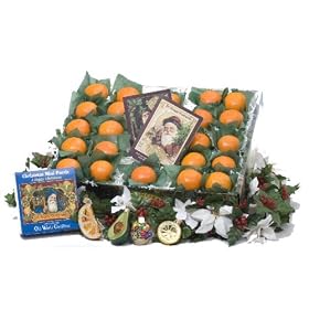 Christmas Fruit Gift Box - Specialty Citrus Tradition - Oranges by Orchard Fresh Gift Baskets