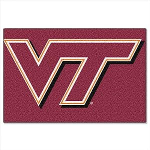 College Acrylic Novelty Rug - Virginia Tech by 
