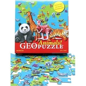 GeoPuzzle Animals!