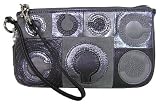 51mpCZfx9ZL. SL160  Coach 44323 Mia Signature Inlaid Flat Wristlet Clutch Grey