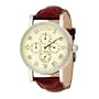 Pere de Temps Unisex 4016 Genese Medallion Automatic Mechanical WatchStainless Steel Exhibition Case Back