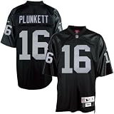 Reebok NFL Equipment Oakland Raiders #16 Jim Plunkett Tackle Twill Throwback Football Jersey