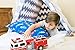 Little Sleepy Head Youth Pillow Case - 100% Made Cotton & Hypoallergenic Pillow Case - Snug Fit Envelope Pillowcase Enclosure - Youth Pillow 16x22 Size - (Space) Design Travel Pillow Cover