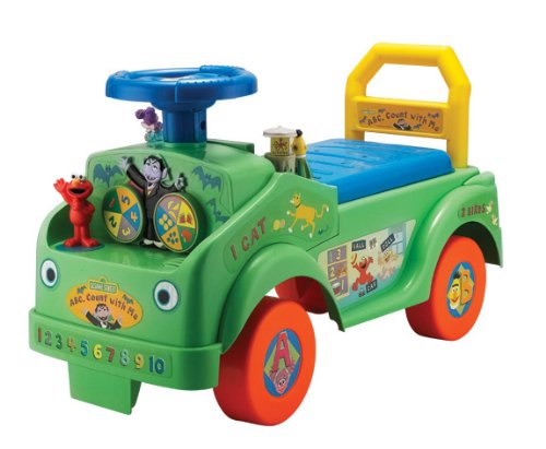 Tek Nek Sesame Street ABC Count with Me Ride On