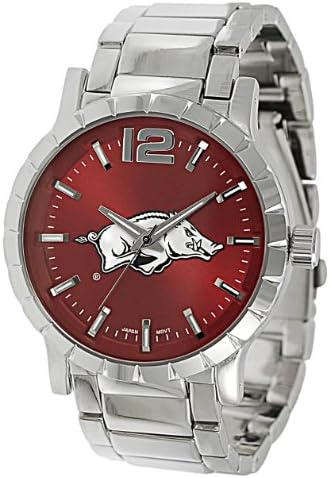 GP by Brinley Co. Men's Arkansas Razorbacks Link Watch