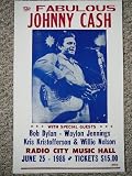 Johnny Cash in Concert Poster